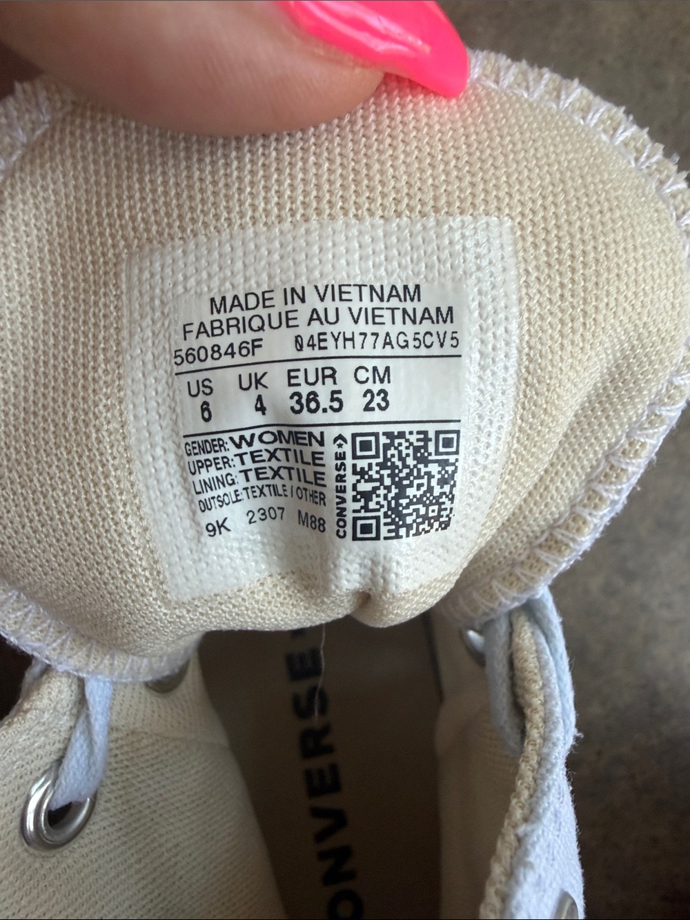 Converse Platform High Top Sneakers - Pale Blue and White - Picture 2 of 9